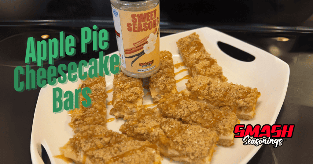 Apple Pie Cheese Cake Bars Recipe | Smash Seasonings