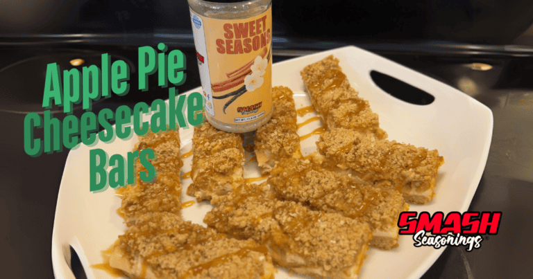 Apple Pie Cheese Cake Bars Recipe | Smash Seasonings