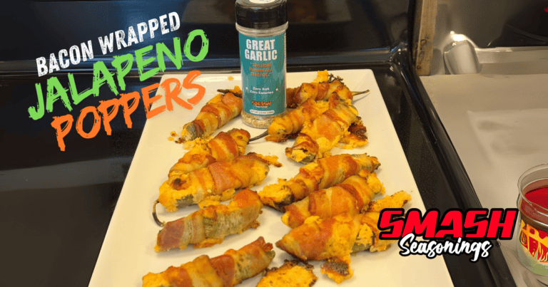 Bacon Wrapped Jalapeño Poppers | Smash Seasonings