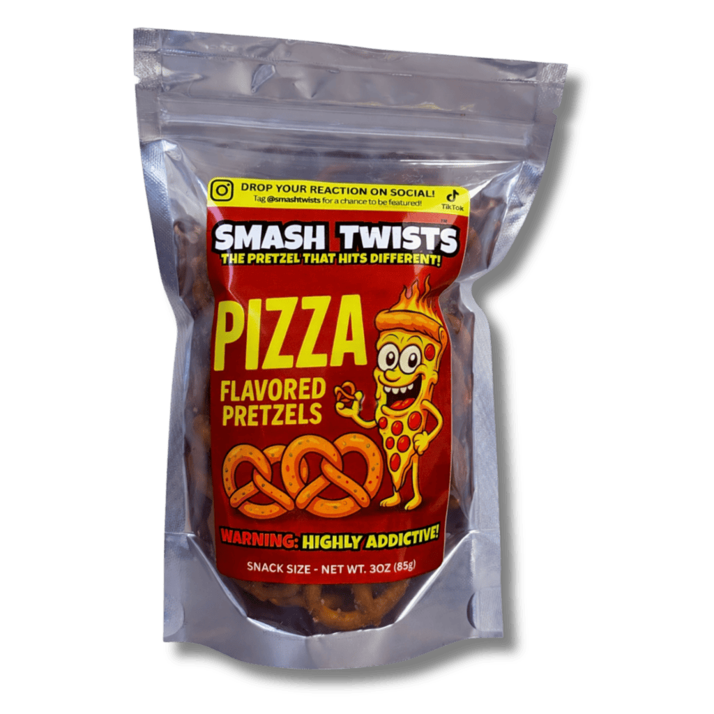 Pizza Flavored Pretzel Twists