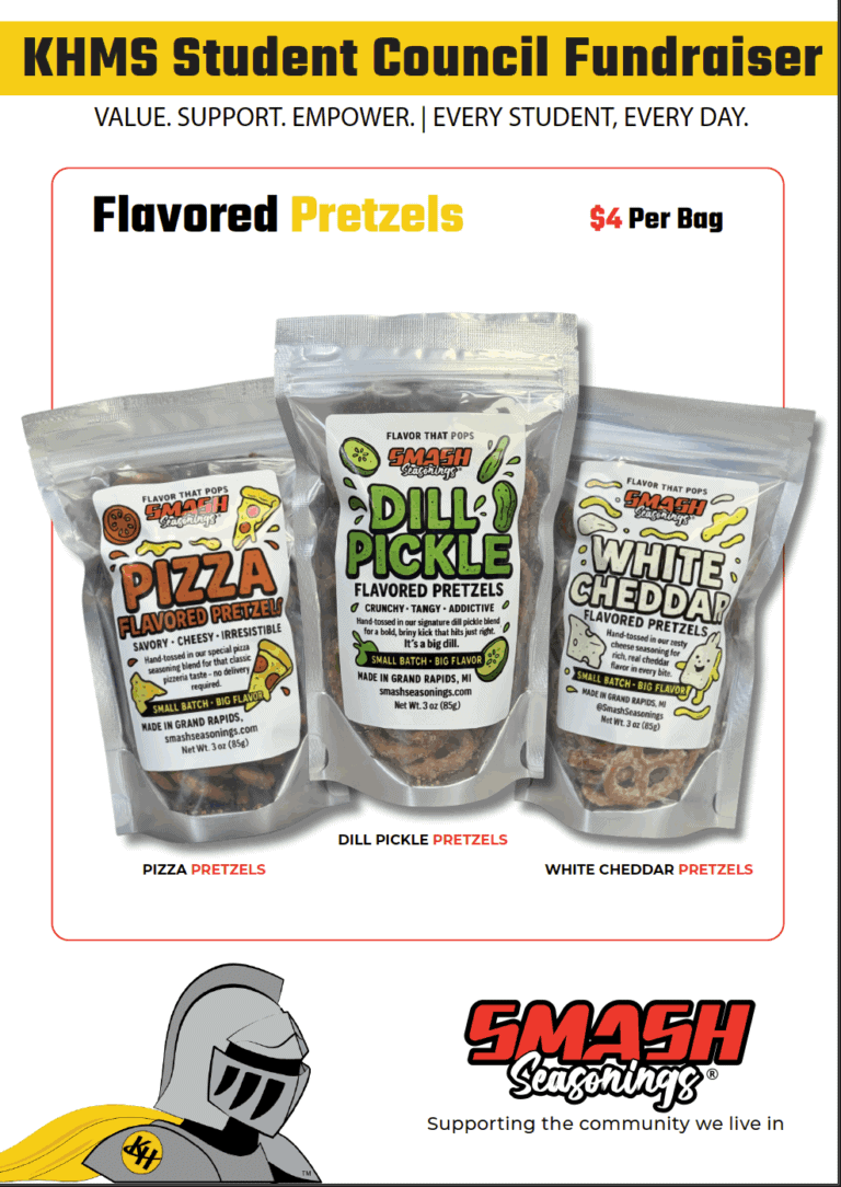 Kenowa Hills Middle School Fundraising Example 1