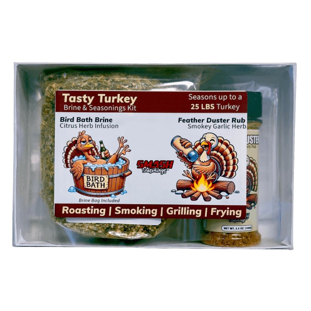 Tasty Turkey Brine and Seasoning Kit | Smash Seasonings