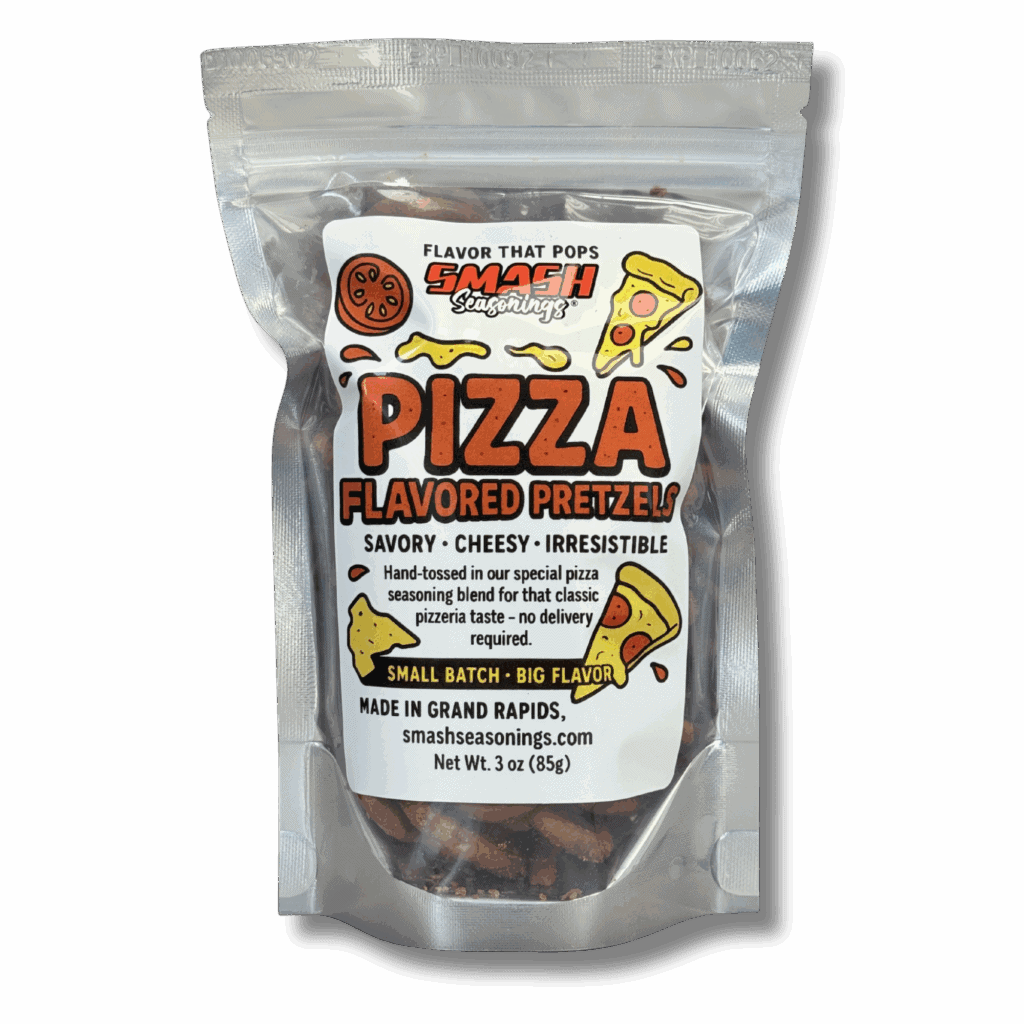 Pizza Flavored Pretzels by Smash Seasonings