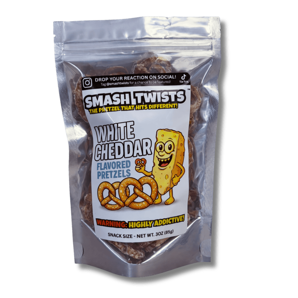 White Cheddar Flavored Pretzel Twists