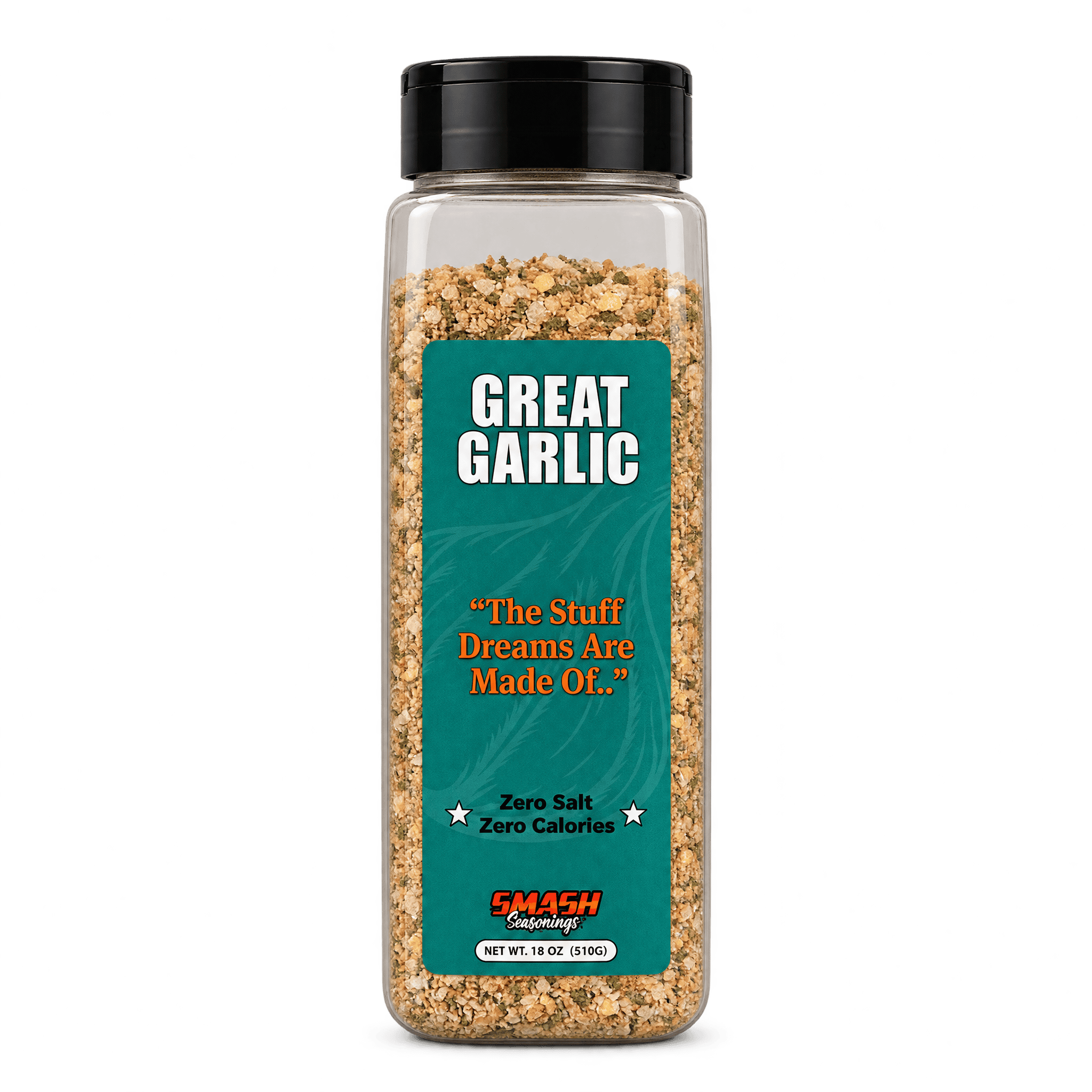Great Garlic Seasoning - Large 18 oz bottle - front label