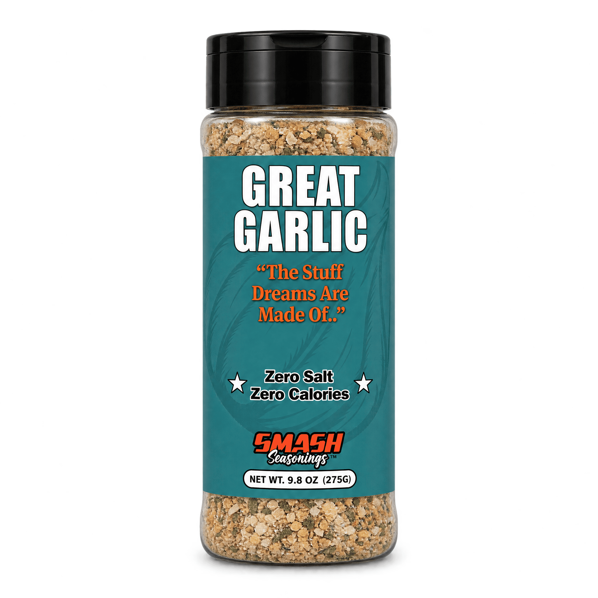 Great Garlic Seasoning - Medium 9.8 oz bottle - front label